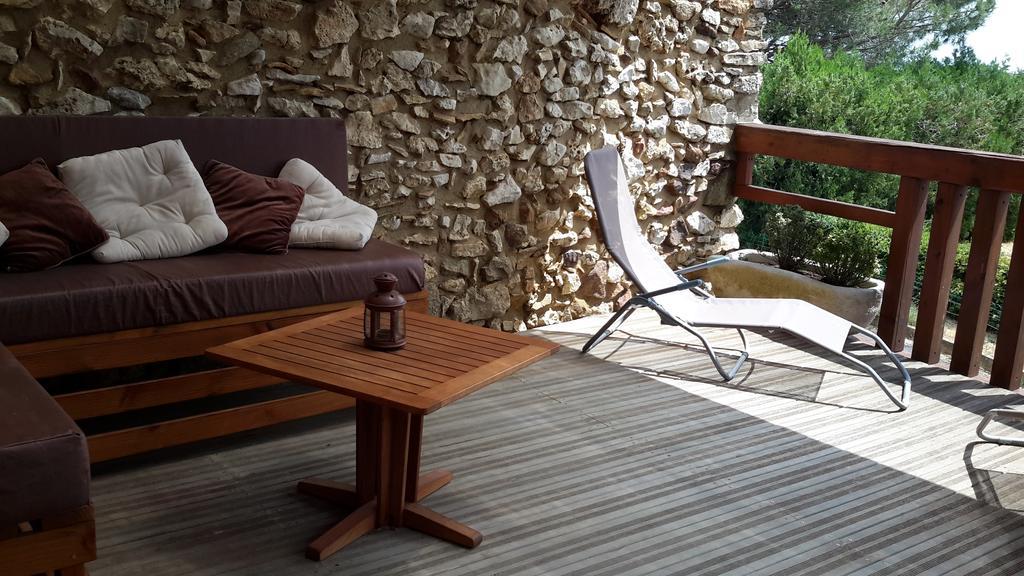 Esprit Garrigues D'Uzes Bed & Breakfast Pougnadoresse Exterior foto